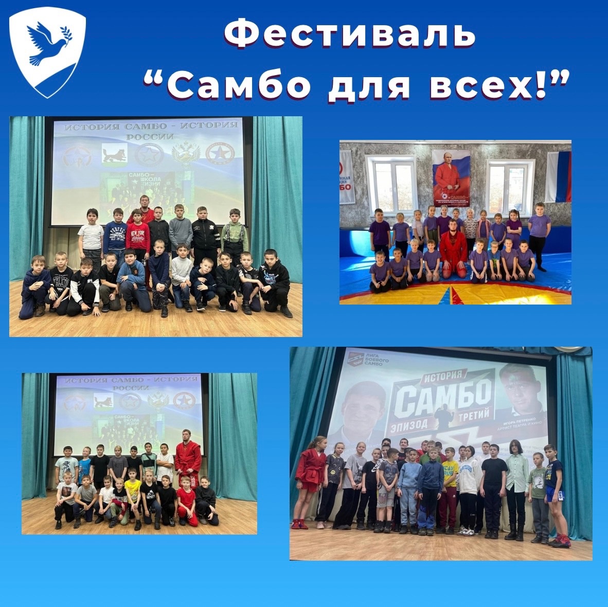 Всероссийский фестиваль «Самбо для всех».